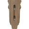 Ekena Millwork 4 3/4"W x 1 3/4"D x 10"H Small Traditional Pilaster Wood Corbel, Mahogany CORW05X02X10PTGM - alternate 4